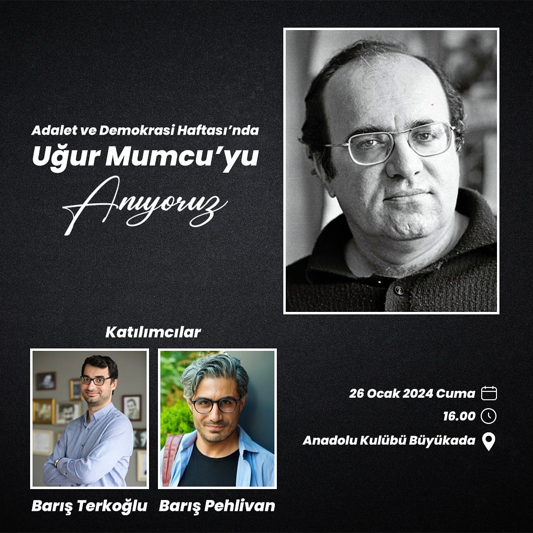 Adalar Belediyesi - Uğur Mumcuyu Anıyoruz